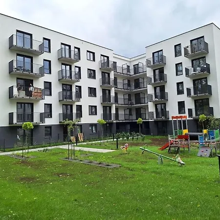 New Funcional Easy Stay High Standard Krakow Apartment Free Garage Parking Exterior foto