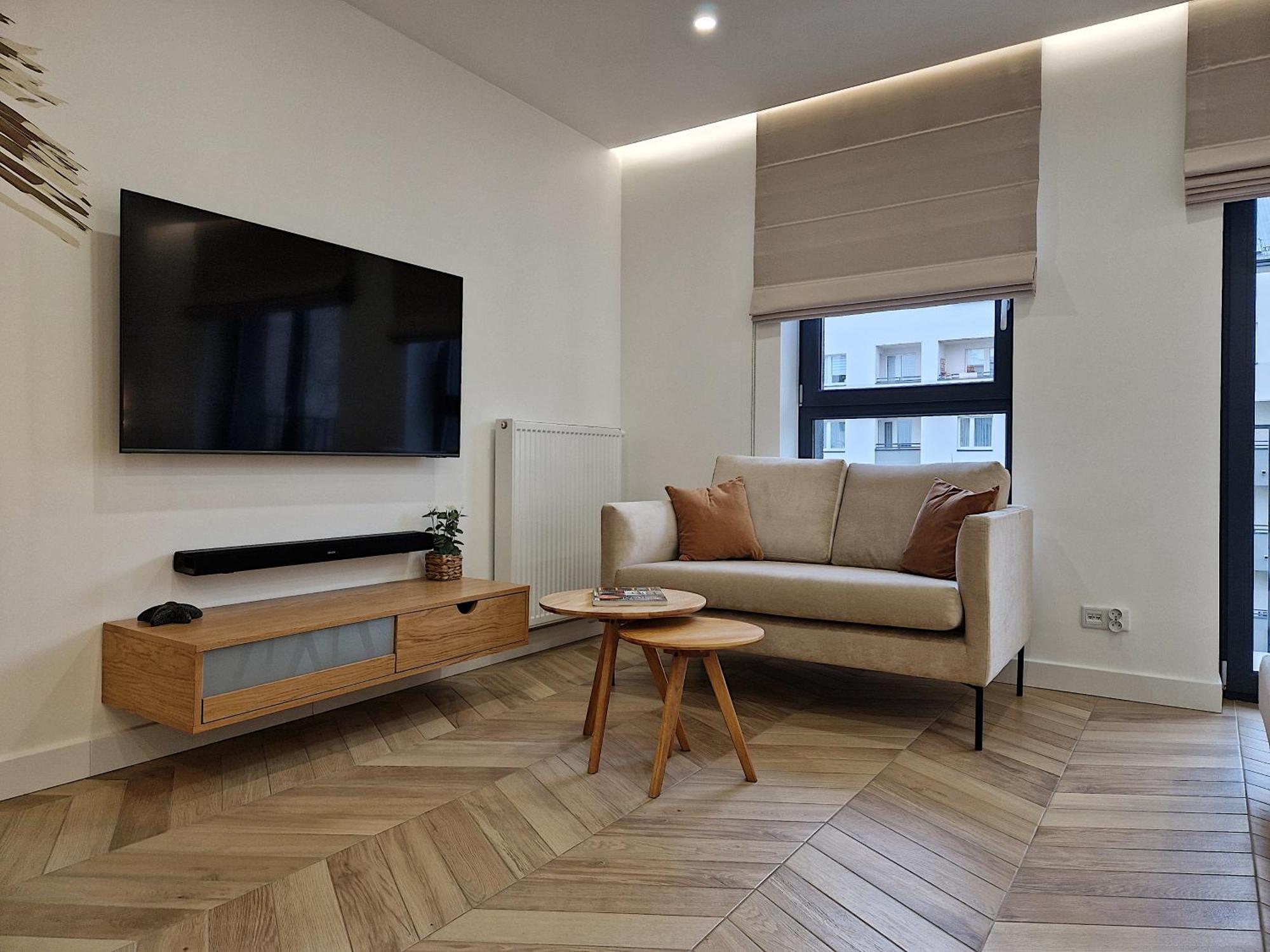 Apartamento New Funcional Easy High Standard Free Garage Parking *